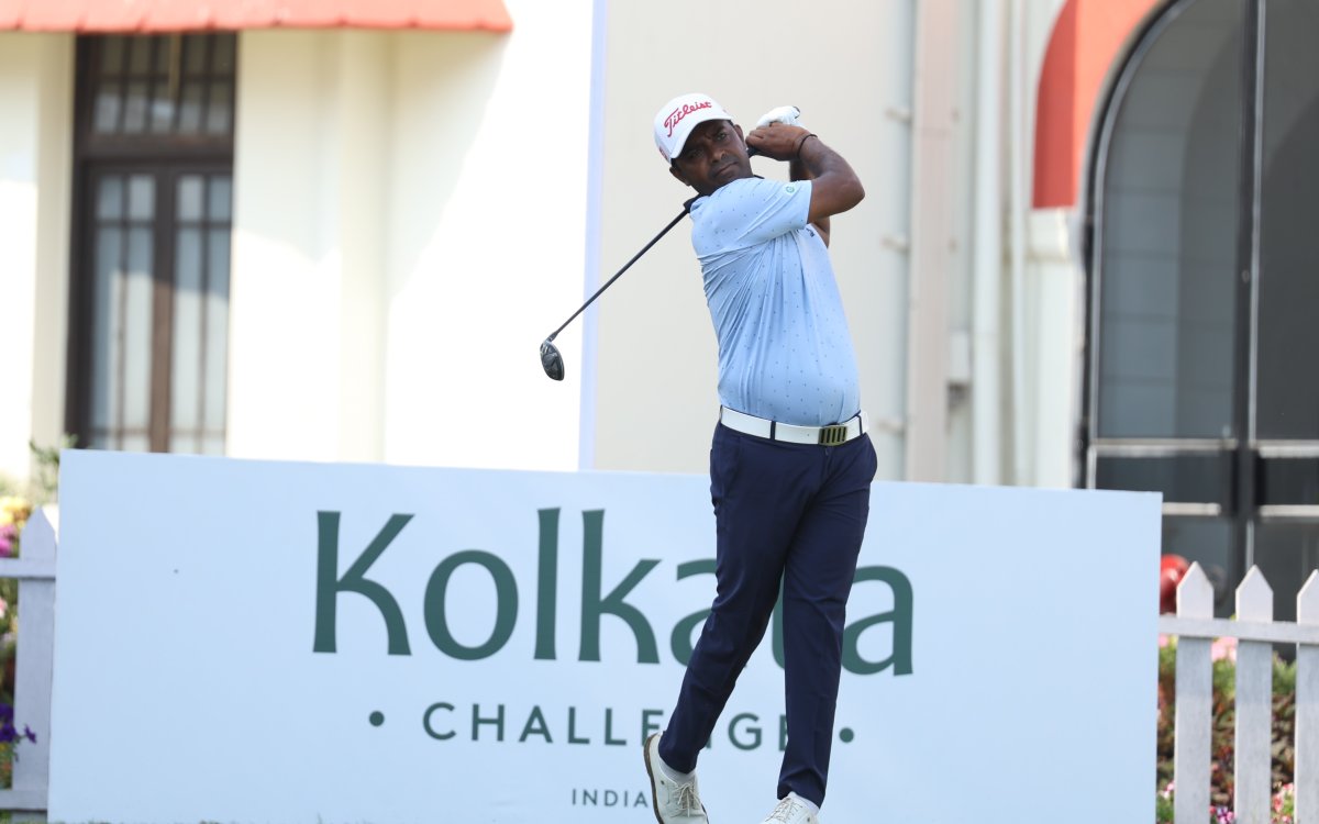 Kolkata Challenge golf: England's Joshua Berry shoots course record 62, shares lead with Chouhan