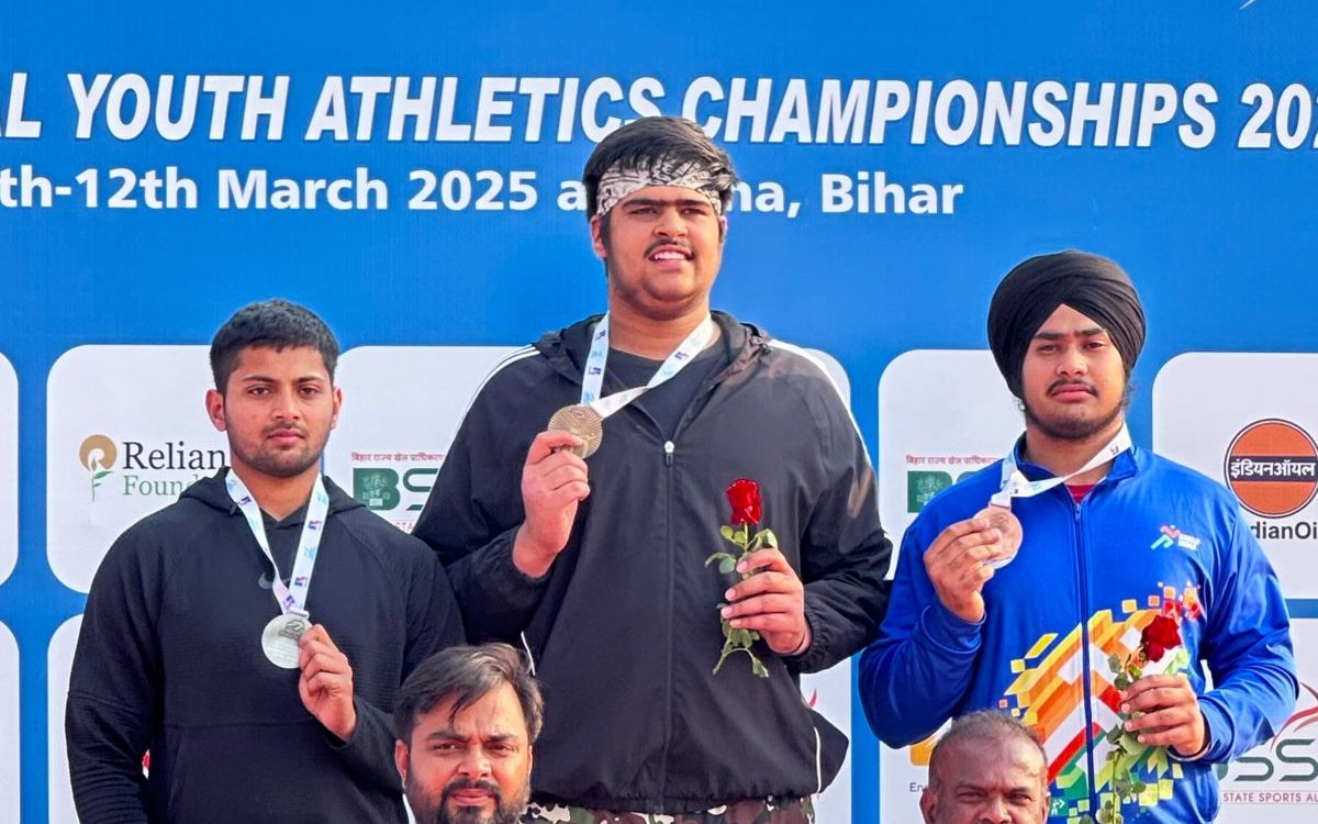 National Youth Athletics: Haryana’s Nishchay, 16, Stamps His Authority In Throwing Events