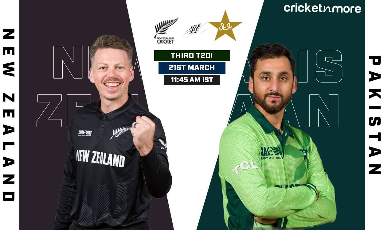 NZ vs PAK Dream11 Prediction 3rd T20I, Pakistan tour of New Zealand 2025