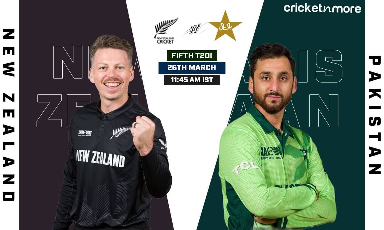 NZ vs PAK Dream11 Prediction 5th T20I, Pakistan tour of New Zealand 2025