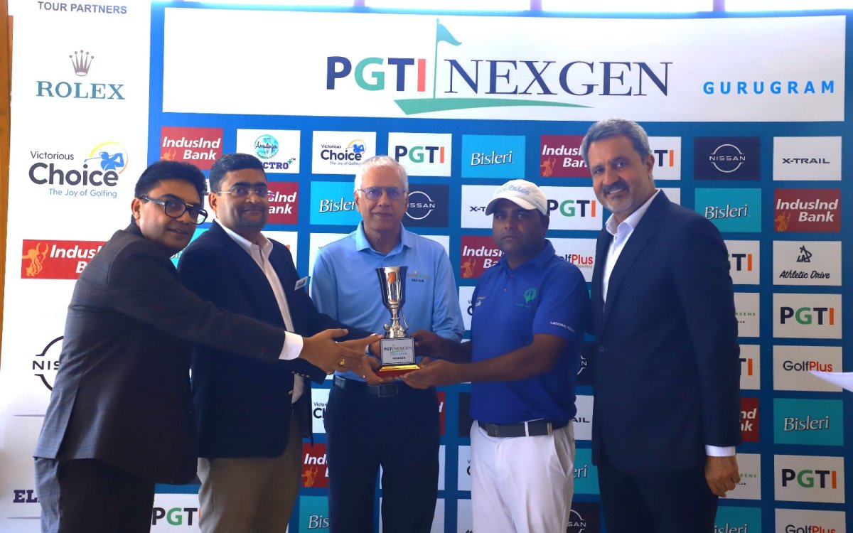 PGTI NexGen Gurugram: Rookie Rajesh Kumar Wins After Steady Final Round Of 72