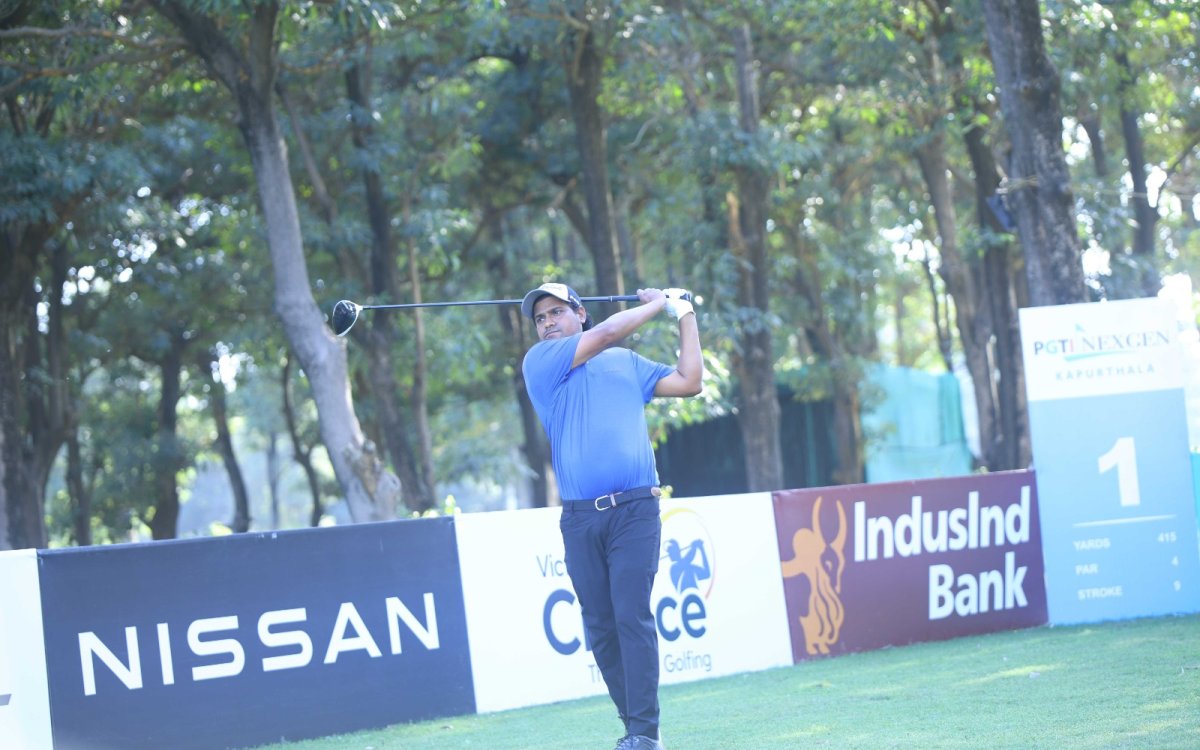 PGTI NexGen: Wasim Khan Leads Round One After Shooting Six-under 66 In Kapurthala