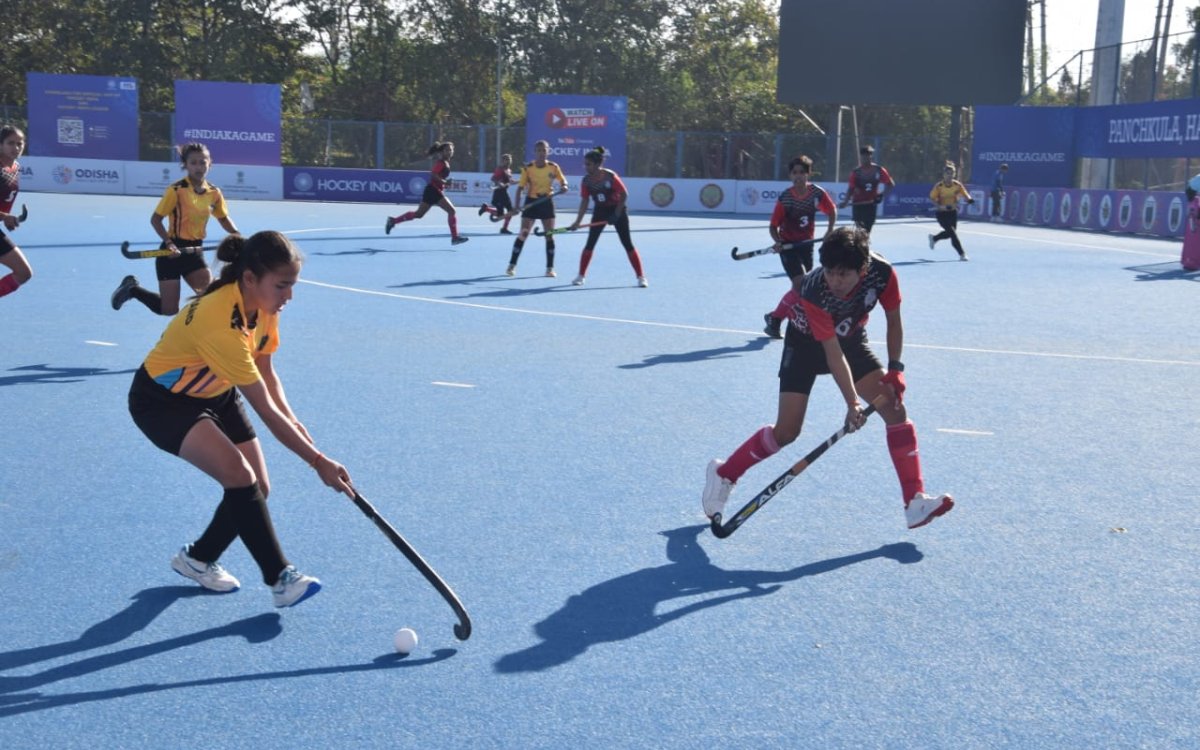 Sr Women s Hockey Nationals: M.P, Jharkhand Off To Winning Start In Division ‘A’