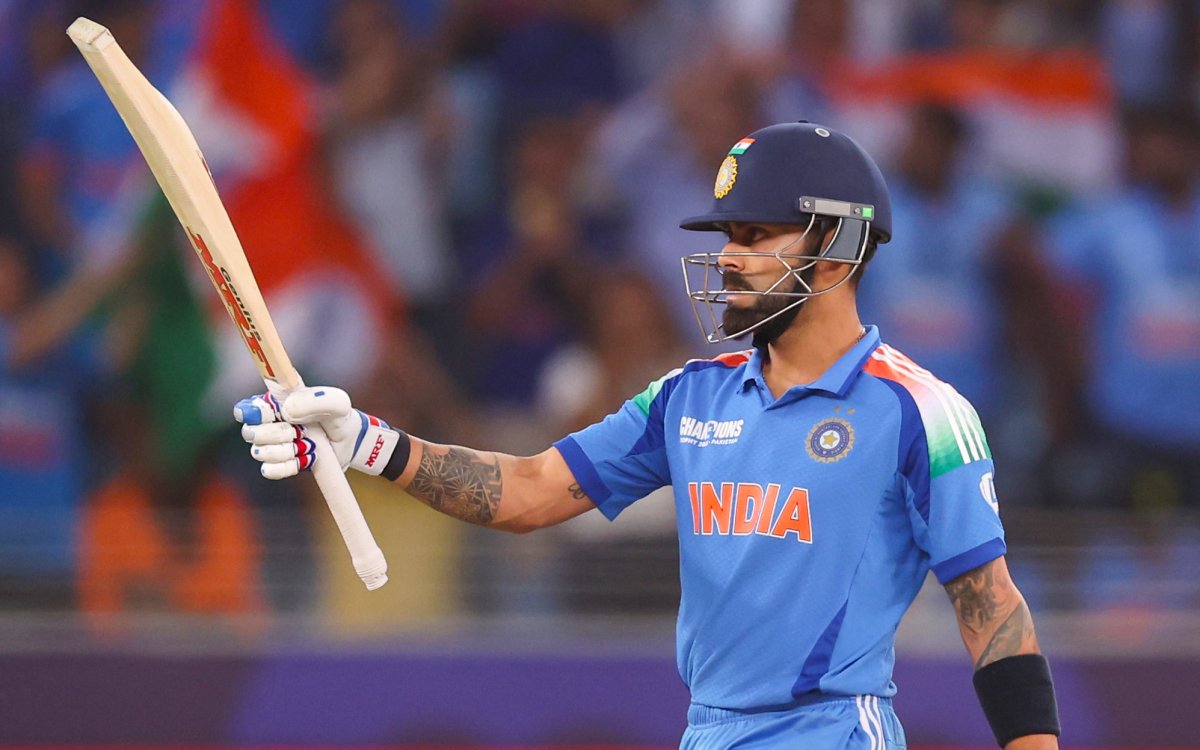 Virat Kohli overtakes Shikhar Dhawan to become India's leading run-scorer in Champions Trophy histor