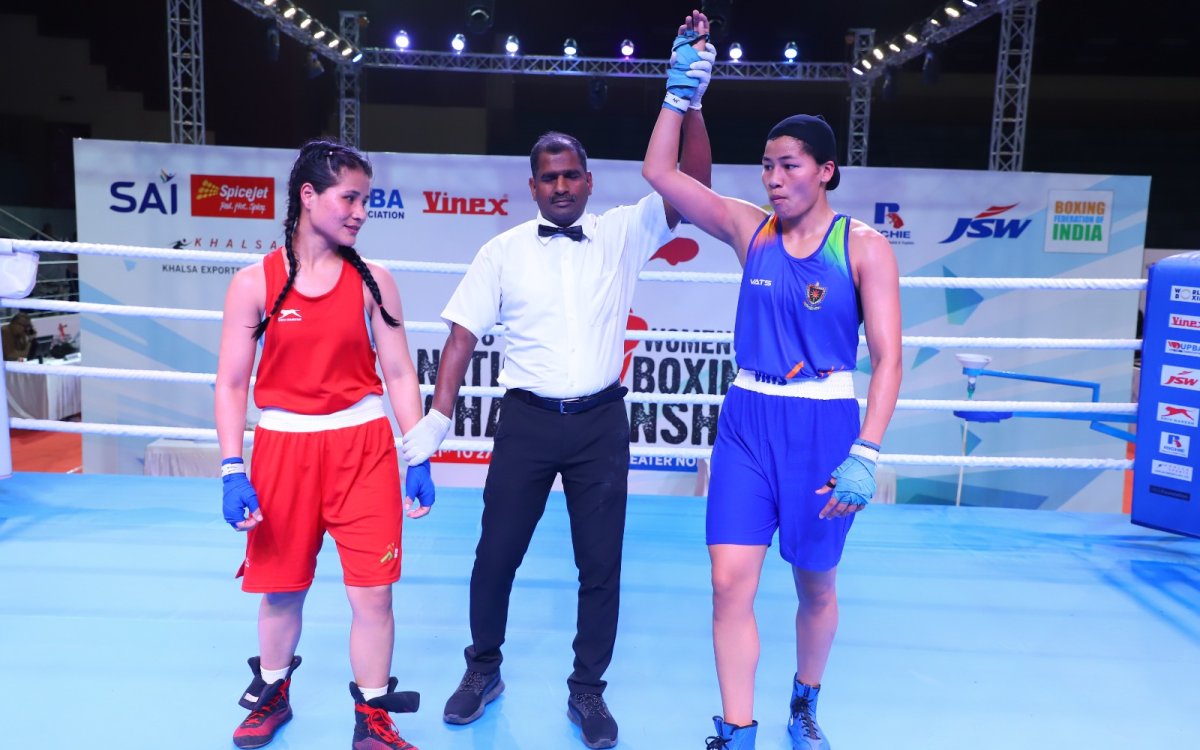 Women s Boxing Nationals: Jaismine Cruises Into Quarters With Another Dominant Win