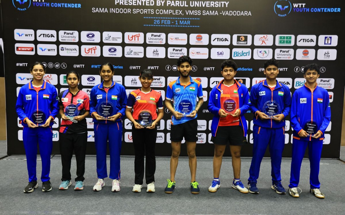 WTT Youth Contender: India sweep all categories in Vadodara; claim 22 of 24 titles