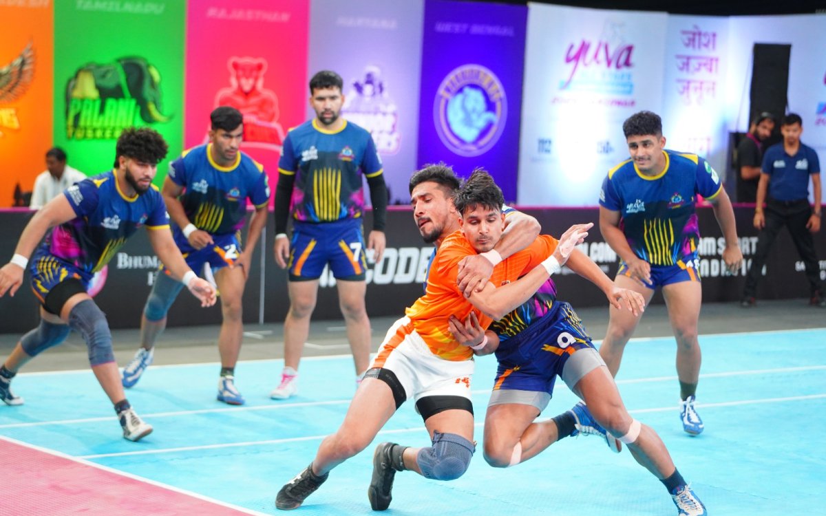 Yuva All Stars Kabaddi: Warriorz, Chargers, Pink Cubs Seal Wins On Day 9